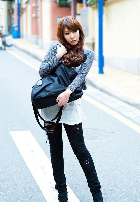 时尚的街头写真