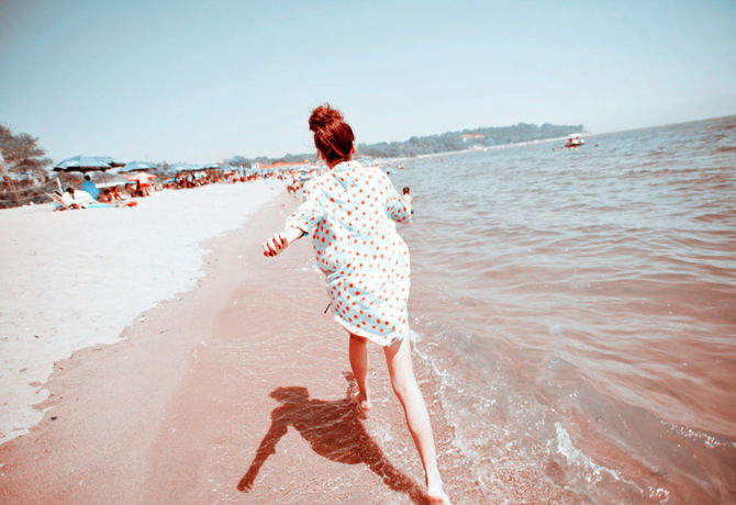 美女生活自拍照