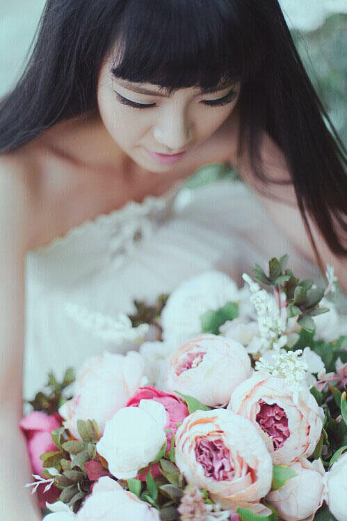 小清新少女的户外