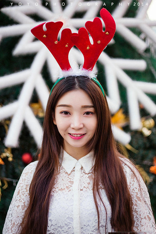 小鹿少女的甜美