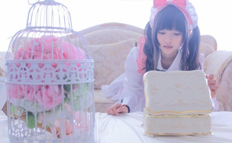 女仆迷人cosplay