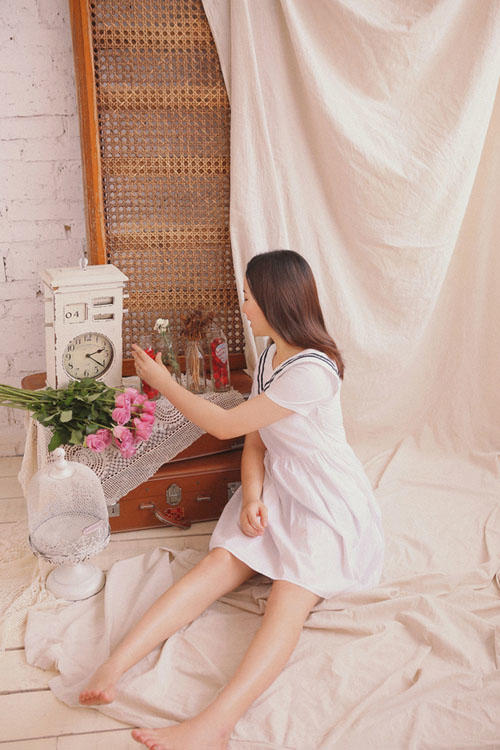 少女的可爱私房照