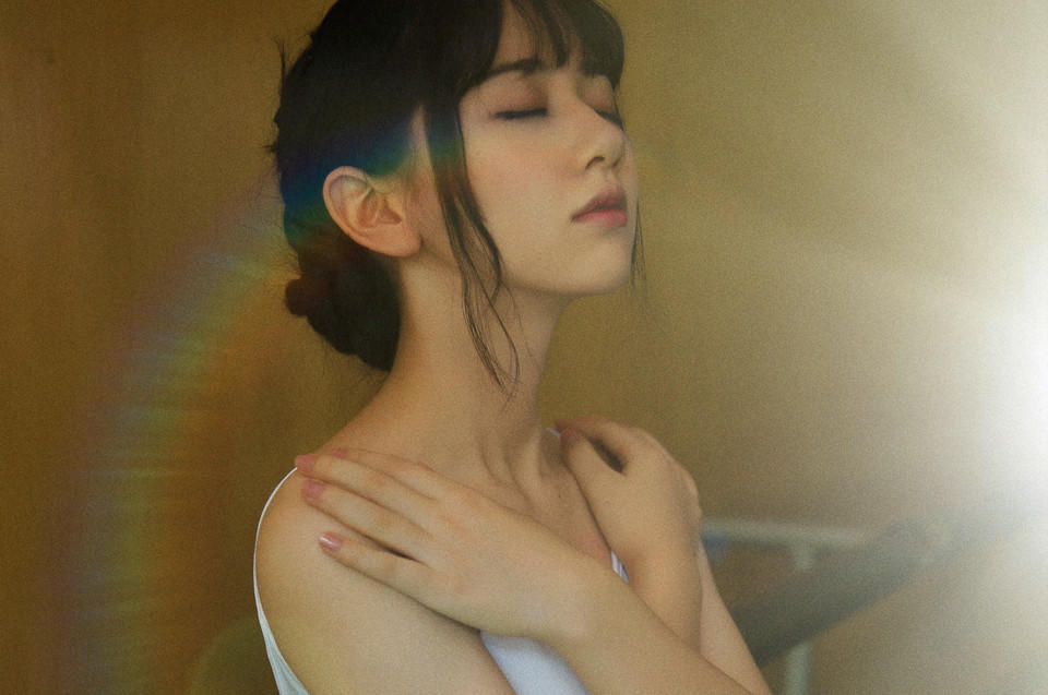 清新的芭蕾舞女孩