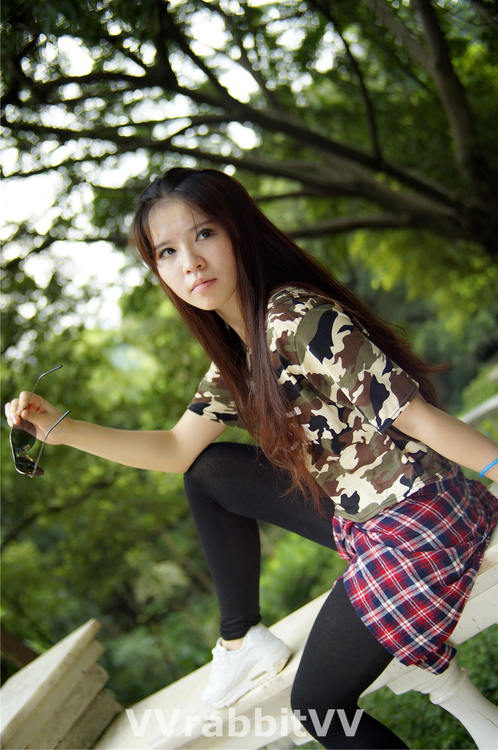 小清新可爱外拍