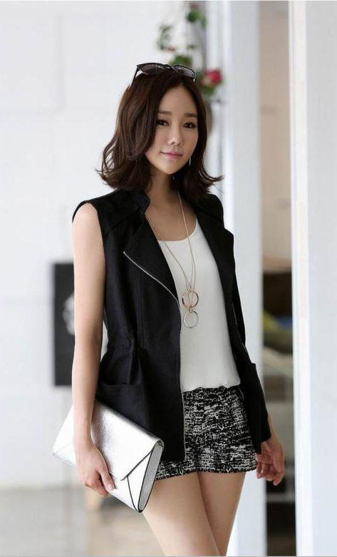 办公楼内秀美腿