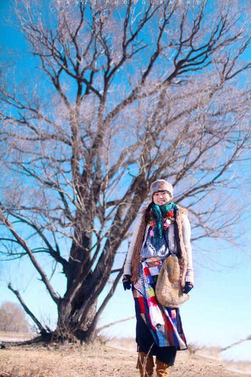 雪原上安静的世界