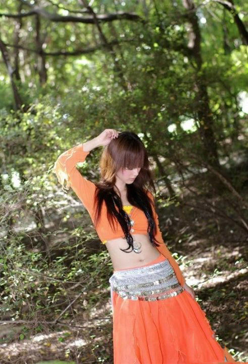 果子MM树林青涩写真