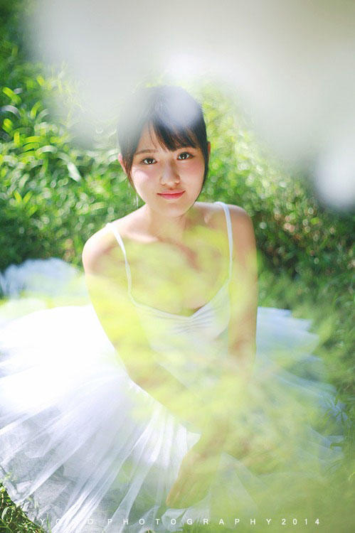 芭蕾少女唯美户外