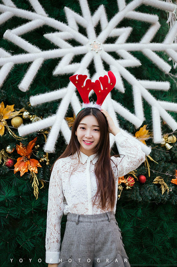 小鹿少女的甜美