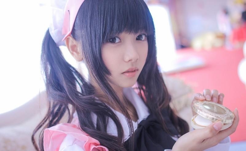 女仆迷人cosplay