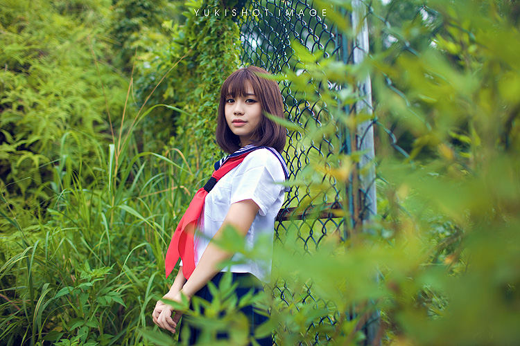 唯美的校内写生