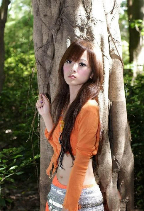 果子MM树林青涩写真