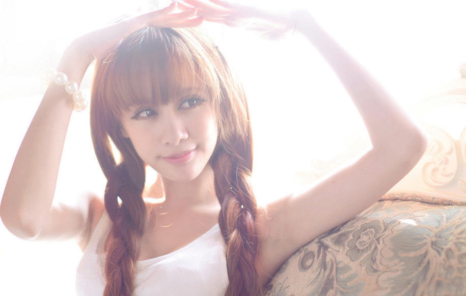 90后小萝莉马尾辫