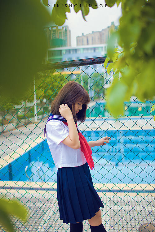 唯美的校内写生