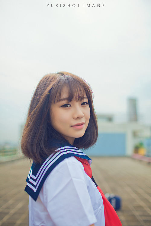 唯美的校内写生