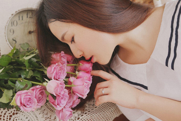 少女的可爱私房照