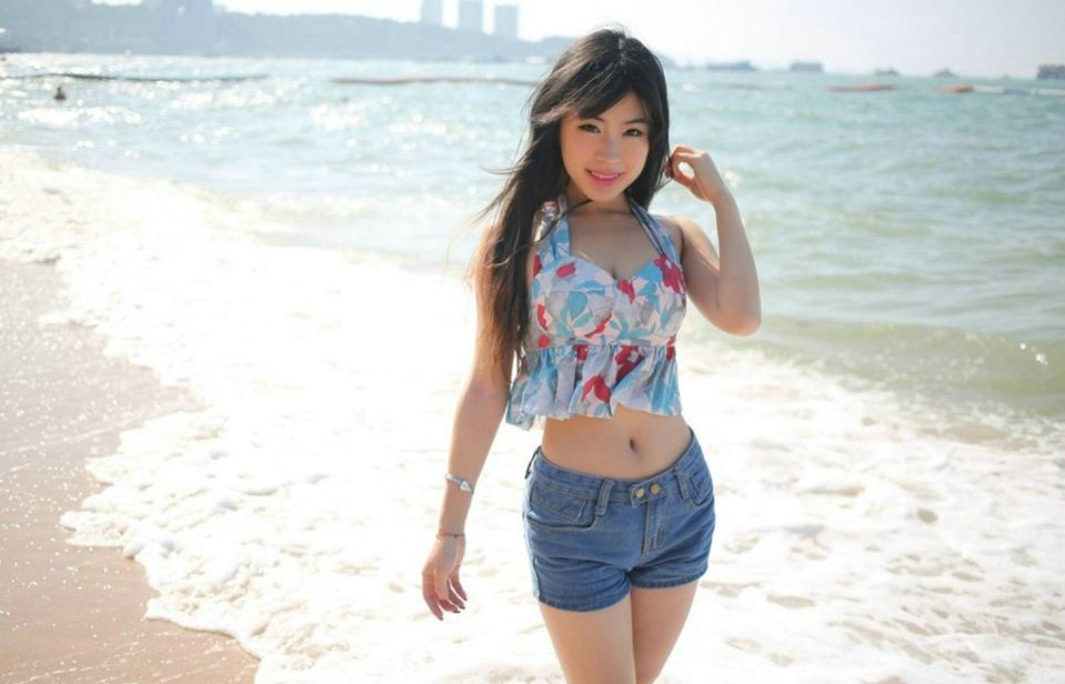 女神夏天的街拍