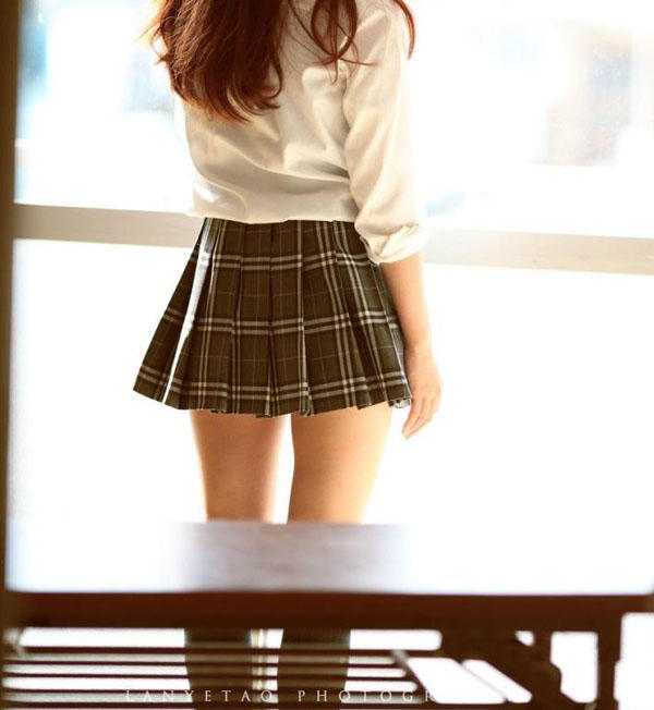 校园小清新美女