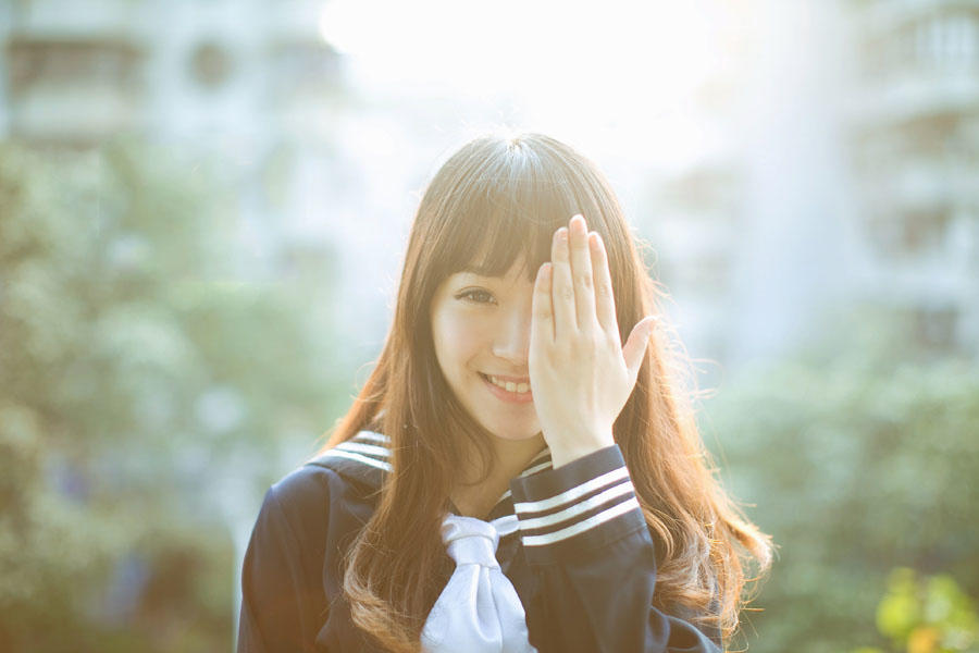 时光里的甜美校花