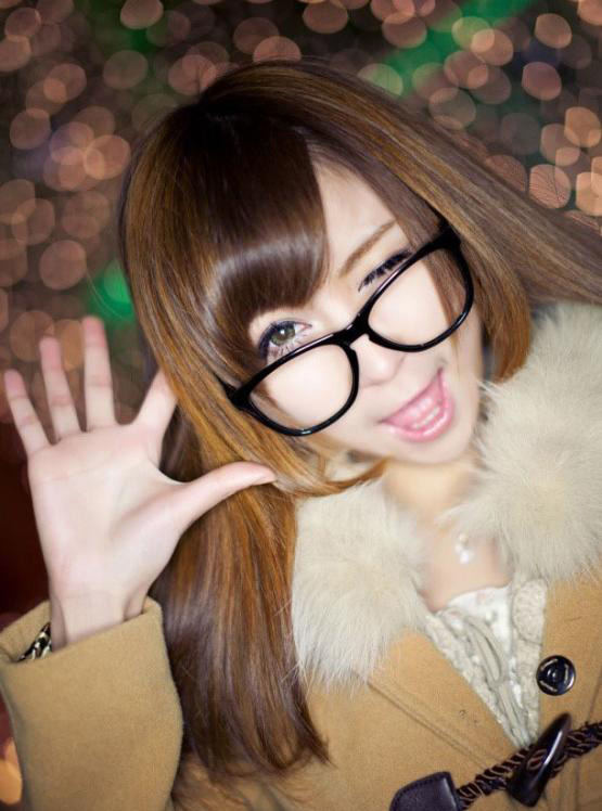 小萝莉逗人表情