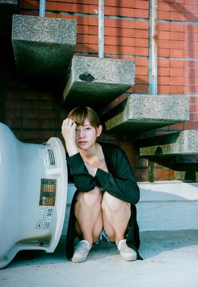 清晨天台上的风情