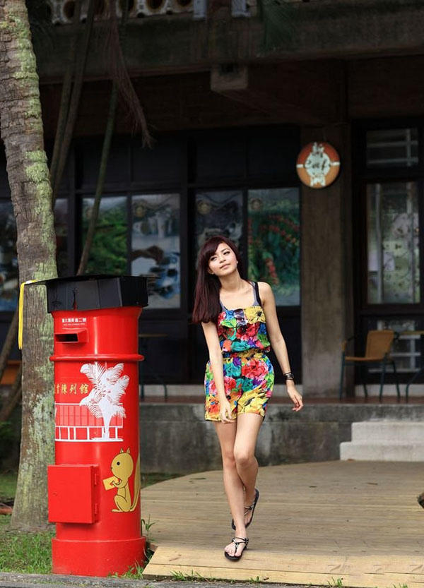 街头巷尾清新美女