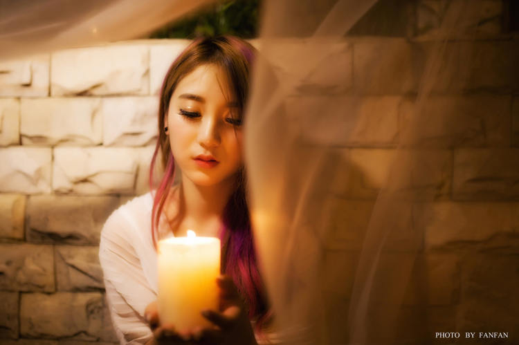 烛光里的唯美