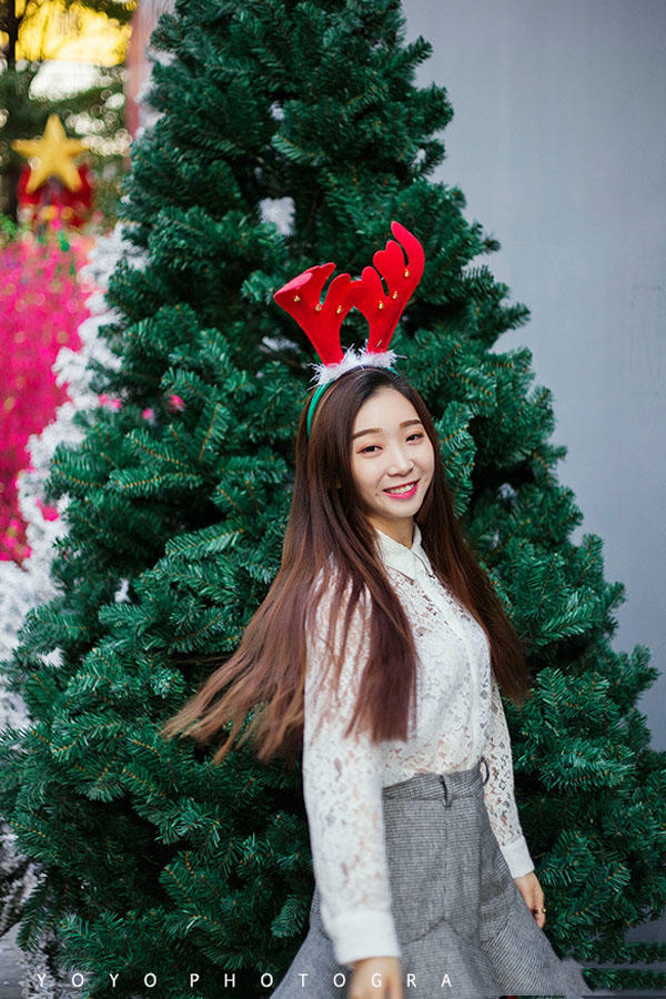 小鹿少女的甜美