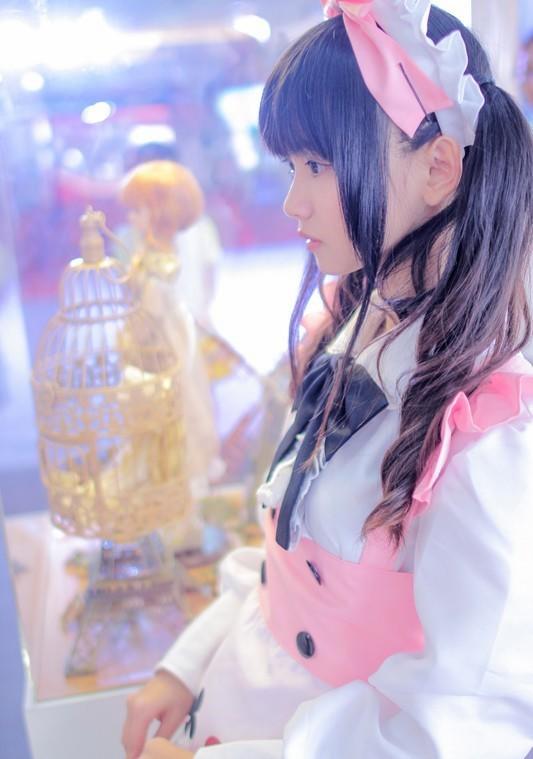 女仆迷人cosplay