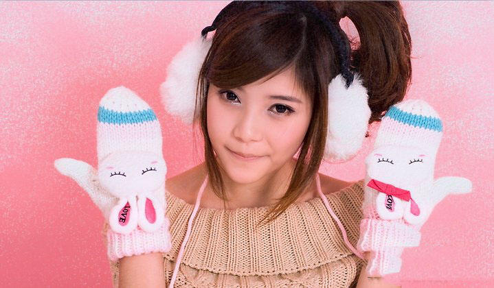 漂亮可爱的美女