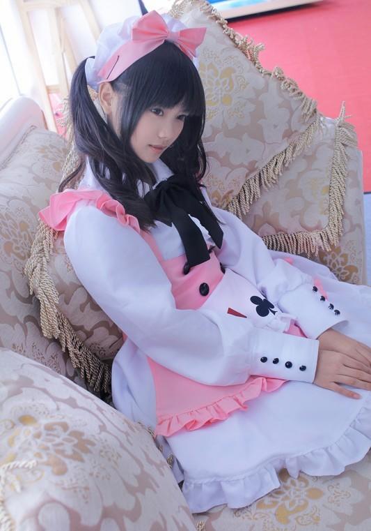 女仆迷人cosplay