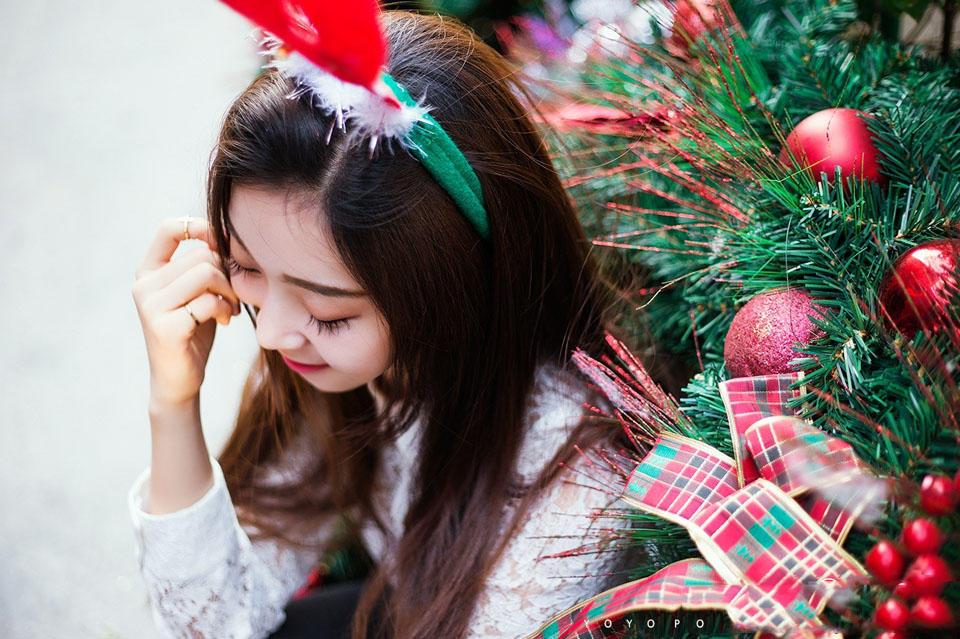 小鹿少女的甜美