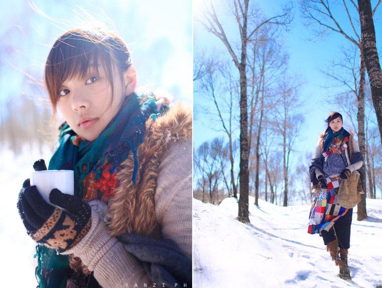 雪原上安静的世界