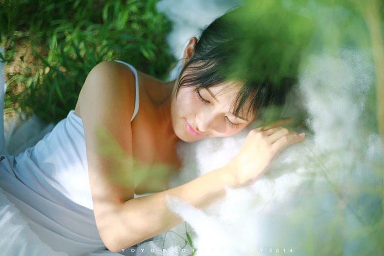 芭蕾少女唯美户外