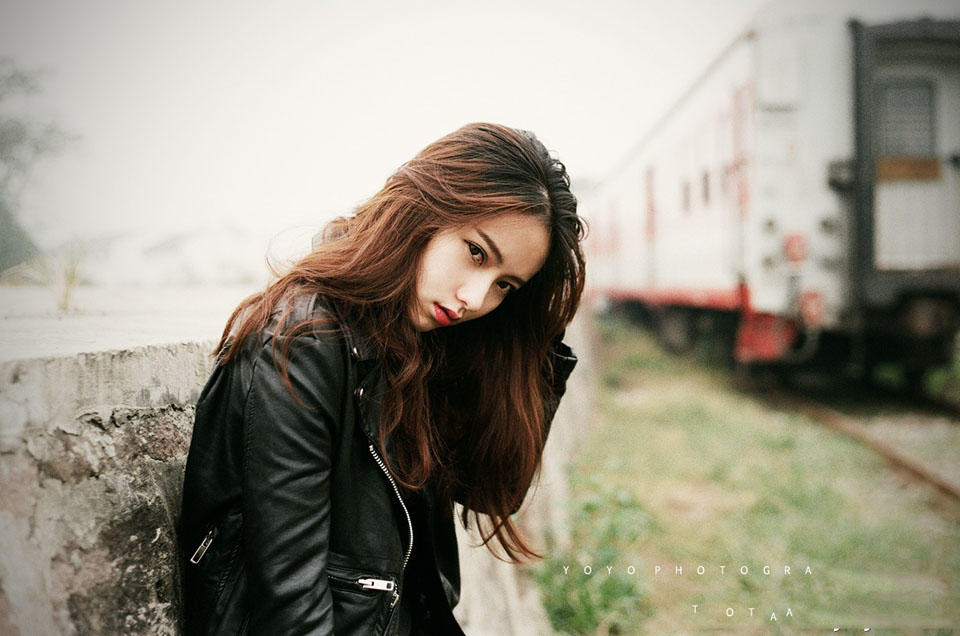 长发妩媚少女的优柔