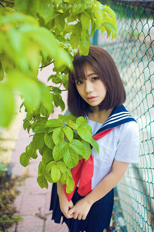 唯美的校内写生