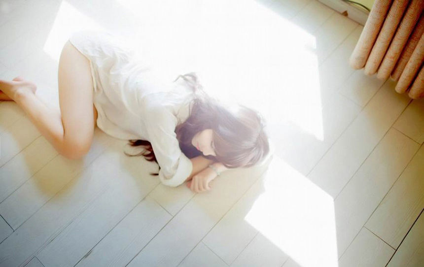 美少女的纯白私房