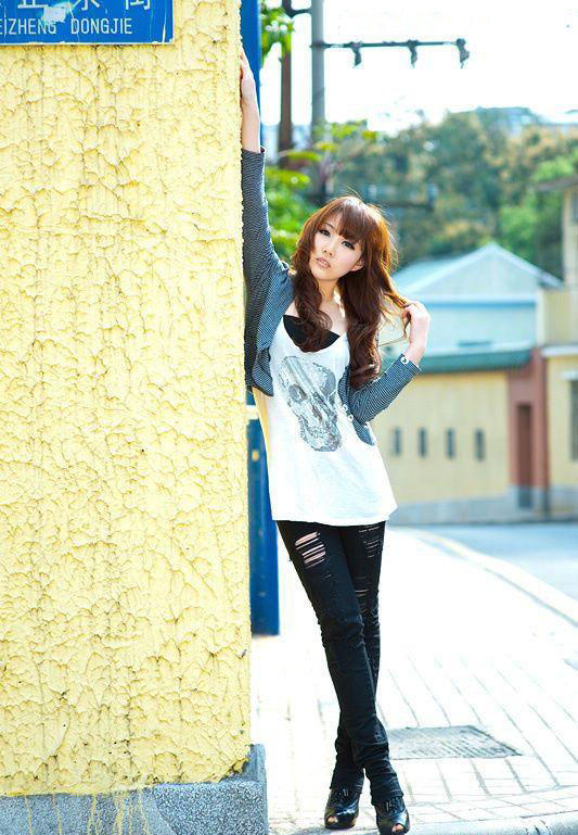 时尚的街头写真