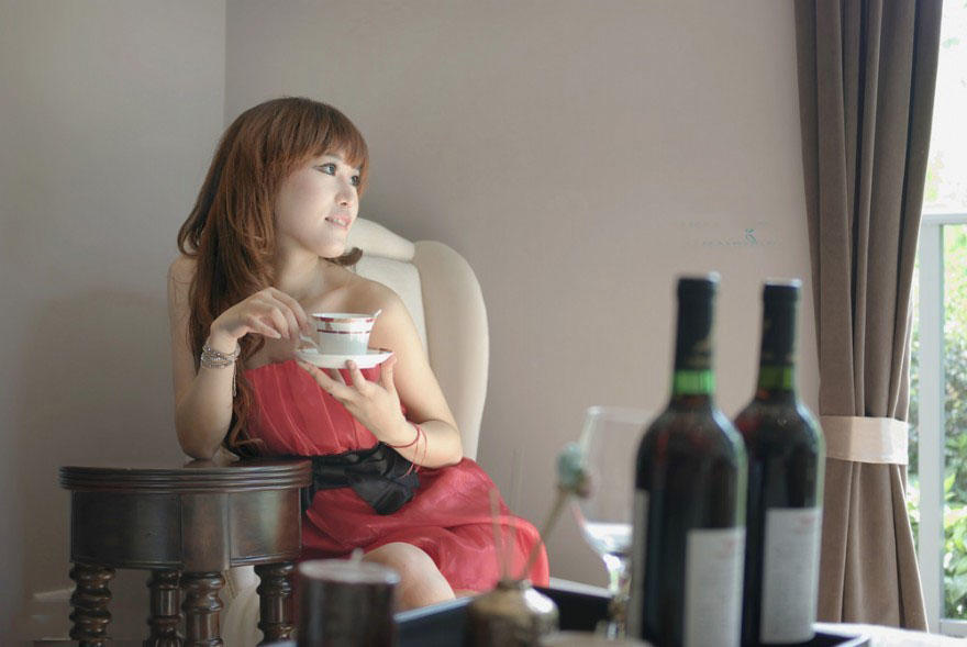 长发少女的梦幻