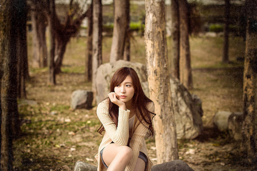 唐筠乔清纯甜蜜