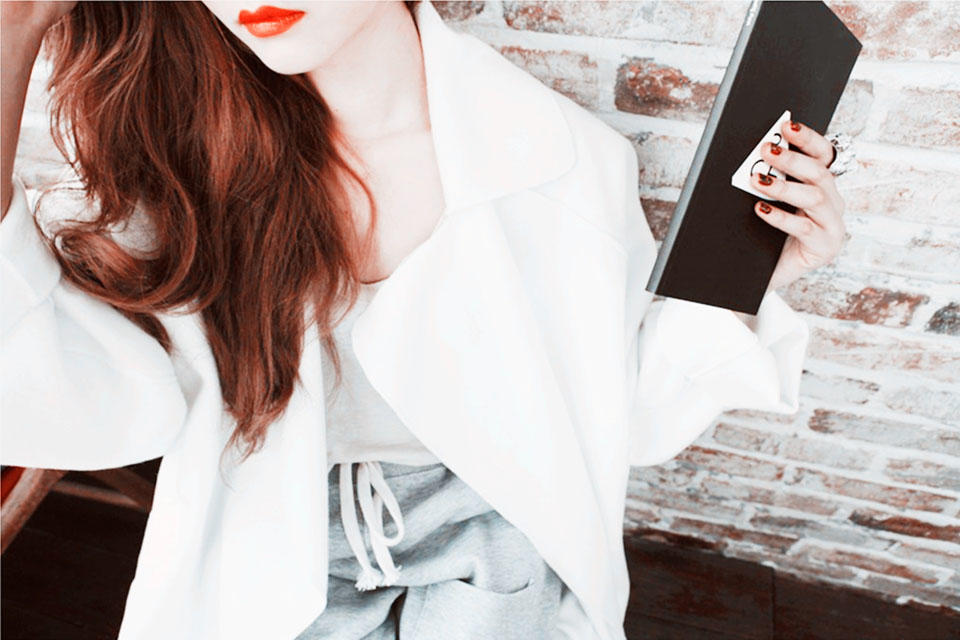 美女生活自拍照