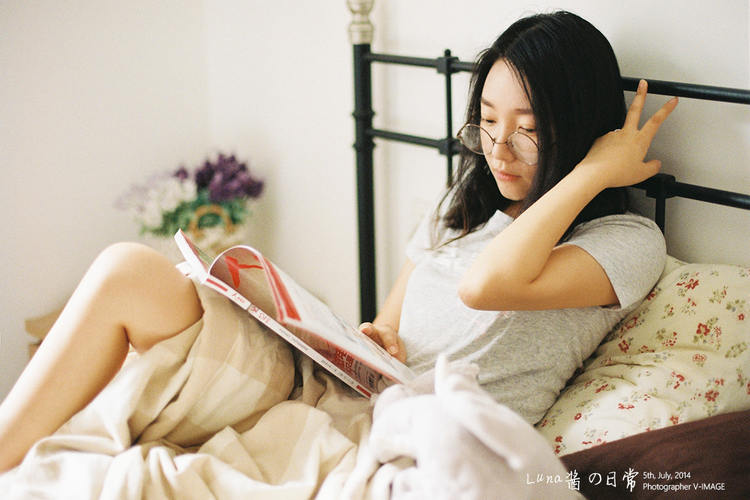 妹子的独处时光