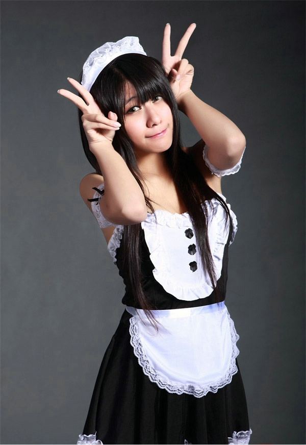 可爱女仆制服美女